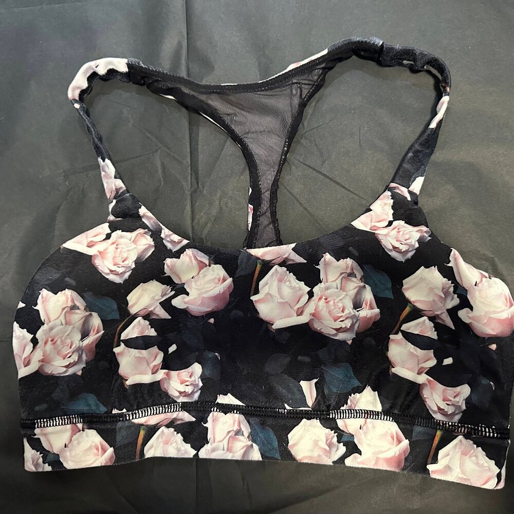 Floral Sports Bra